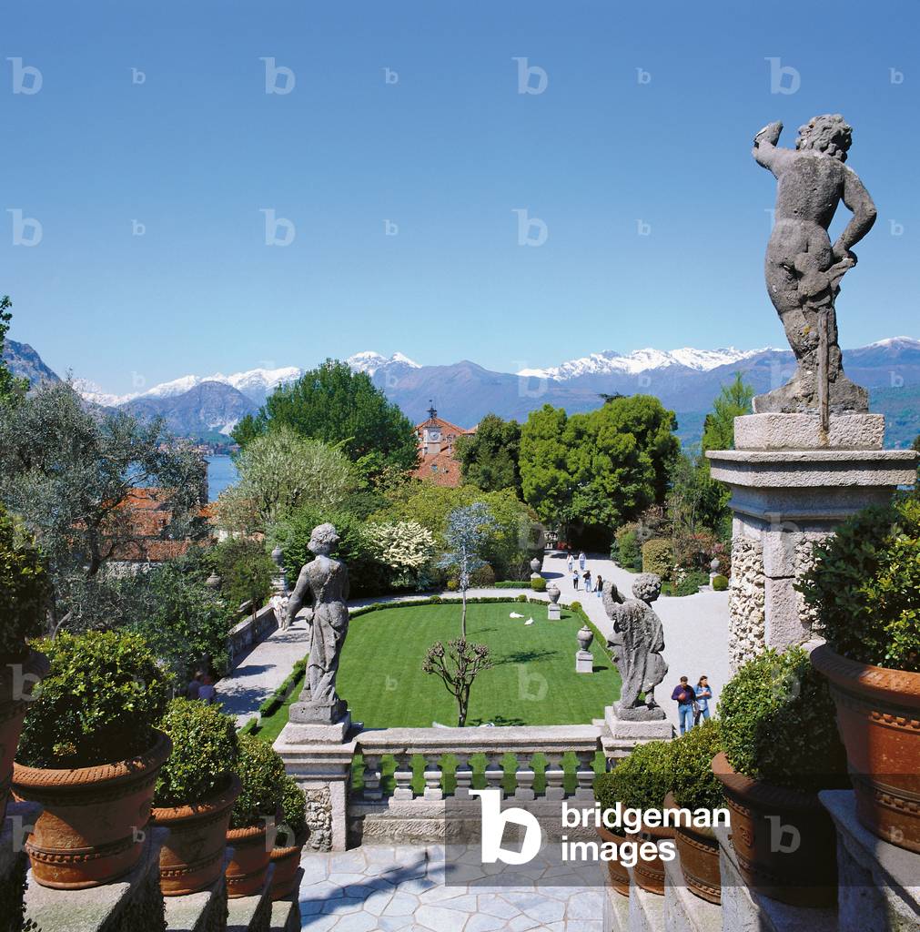 Borromeo Gardens on Isola Bella (Giardini di Villa Borromeo sull'Isola Bella), 17th Century