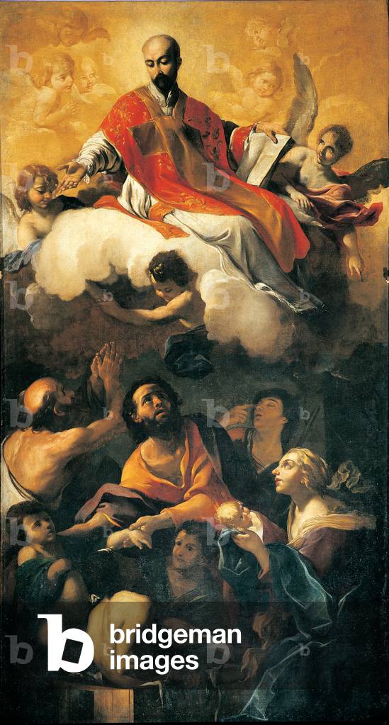 Apotheosis of St Ignatius, 1621 - 1691 (canvas)
