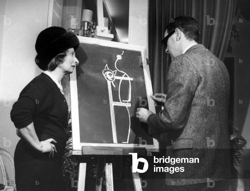 The dressmaker Biki and the son-in-law, her collaborator