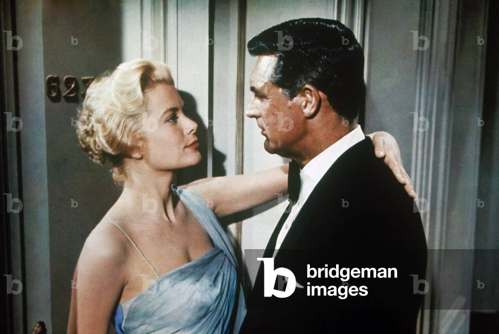 Grace Kelly hugging Cary Grant in To Catch a Thief, United States