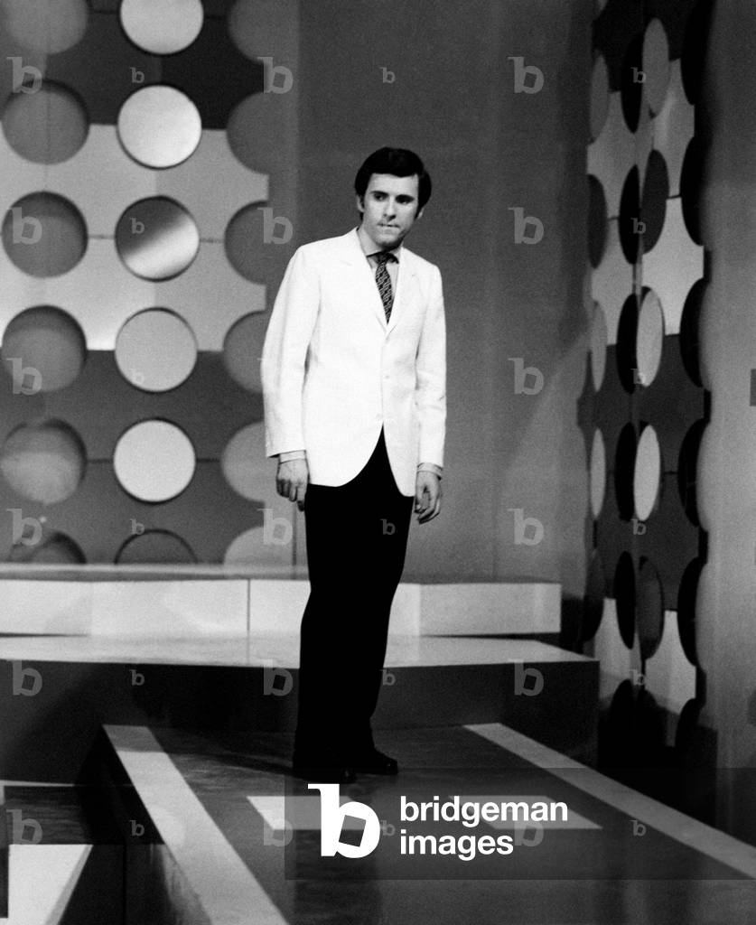 Riccardo Del Turco during the finals of the Disco per l'estate festival