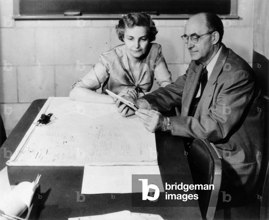 Enrico Fermi with his wife