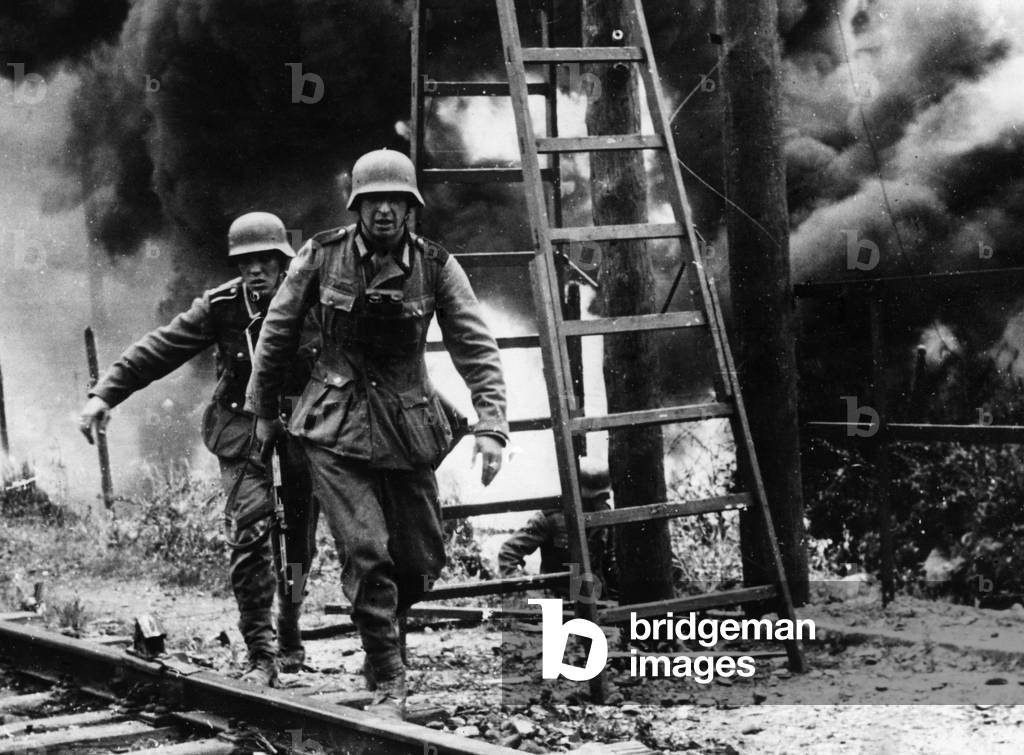 German soldiers in Riga