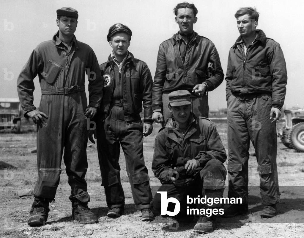 Crew of a Mitchell B-25