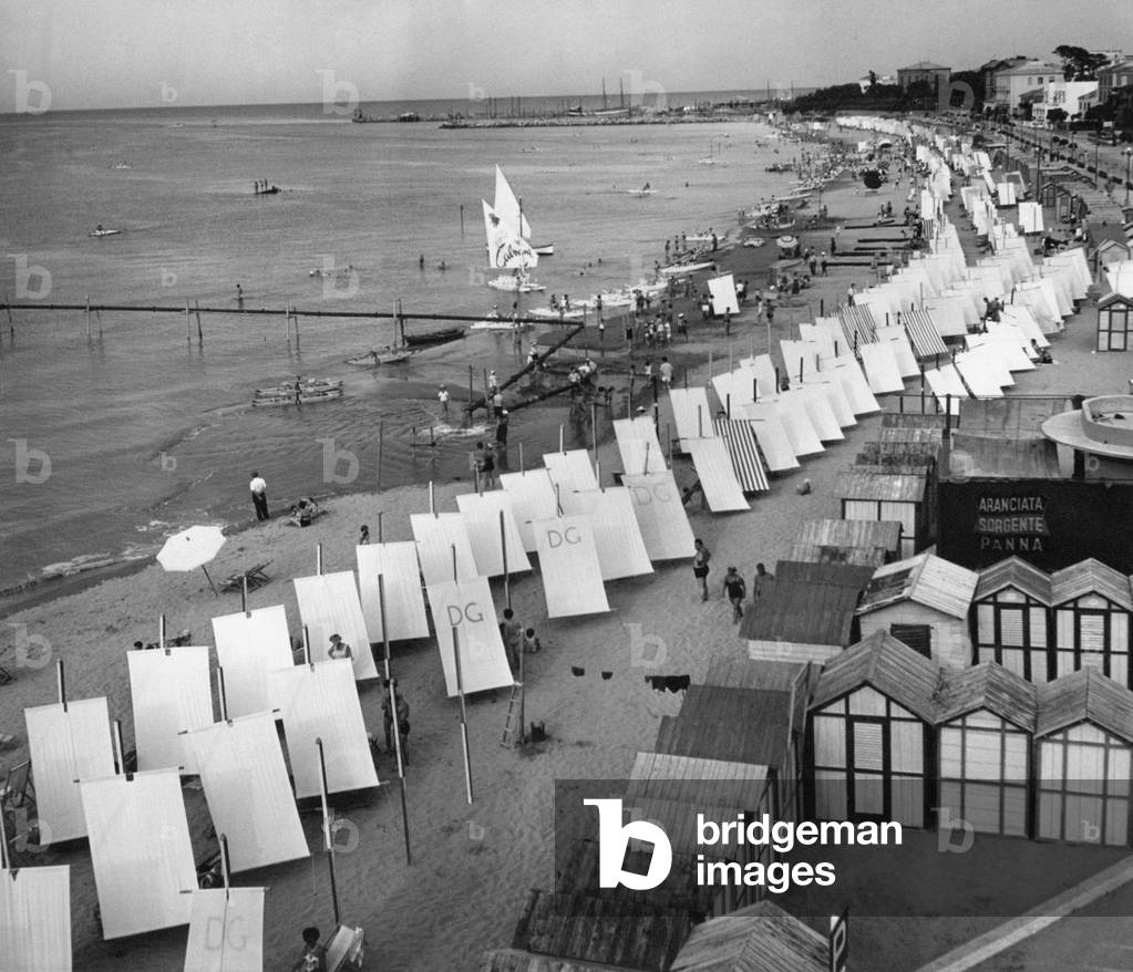 The seashore of Cattolica, Cattolica, Italy