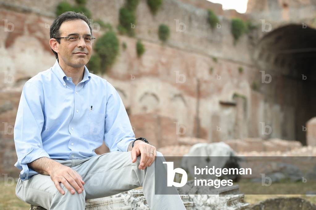 Italian theologian Vito Mancuso at the XX edition of the International Literature Festival in Rome entitled 'Reading the world', in the new setting of the Palatine Stadium, Rome (Italy), July 22nd, 2021