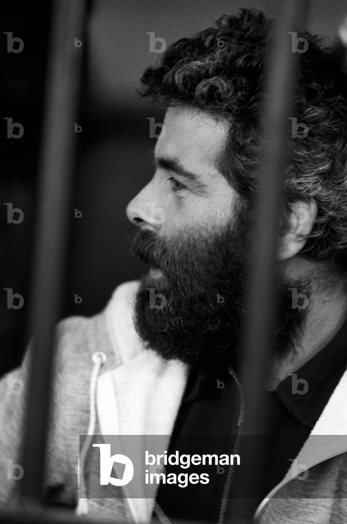 A Prima Linea activist on trial, Turin, Italy, 1981