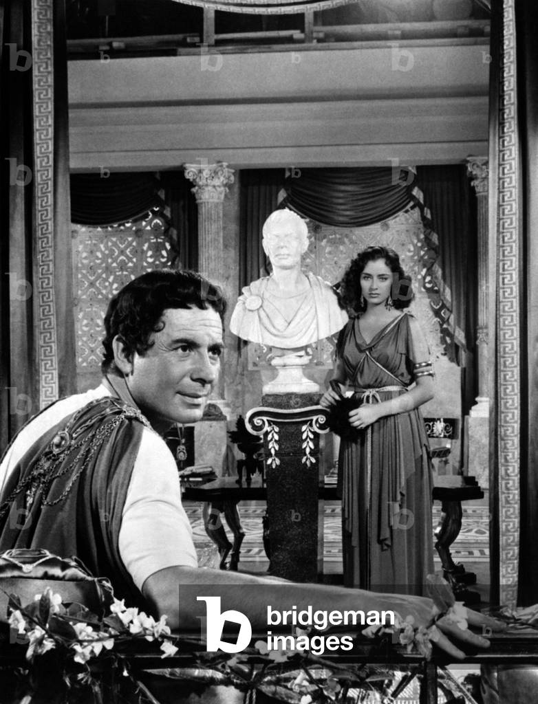 Leo Genn and Marina Berti in Quo Vadis