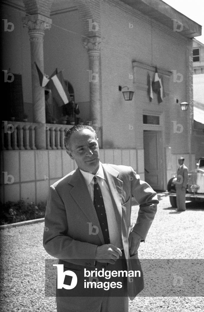 Portrait of Enrico Mattei