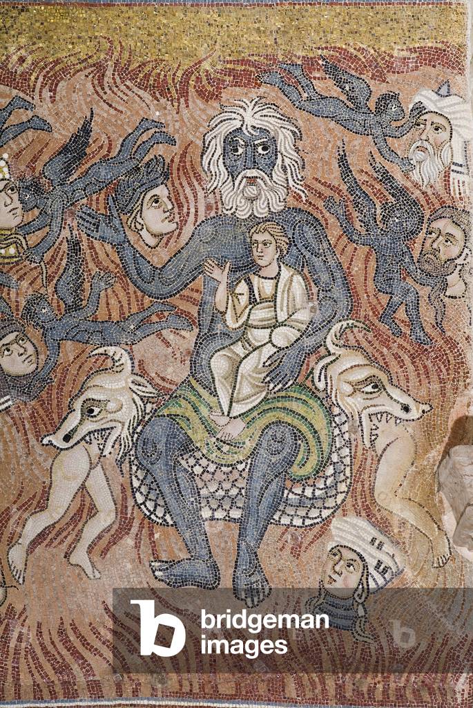Mosaic decoration of the counter-façade - Last Judgment (mosaic)