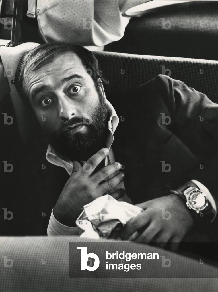 Lucio Dalla looking surprised