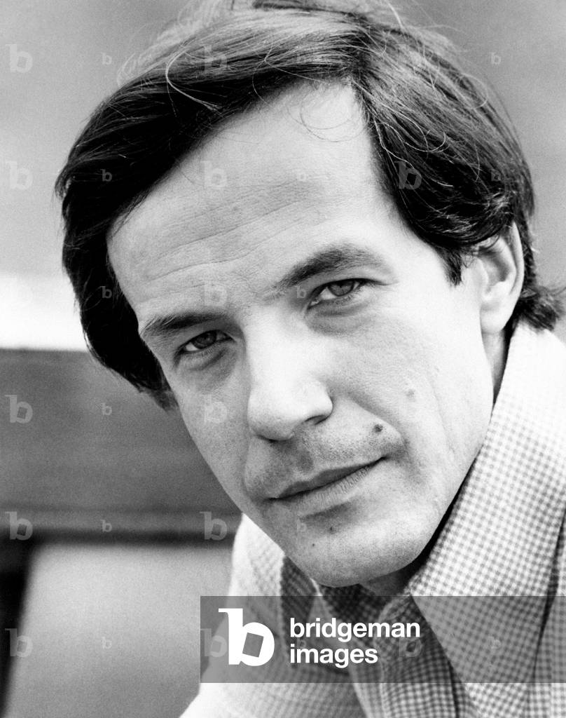 An intense close up of Roberto Bisacco