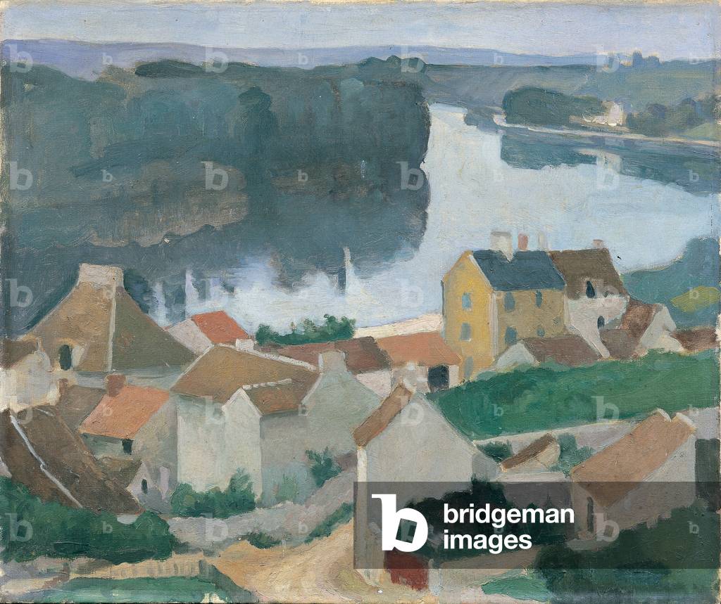 Marne Landscape, 1890 - 1895 (oil on canvas)