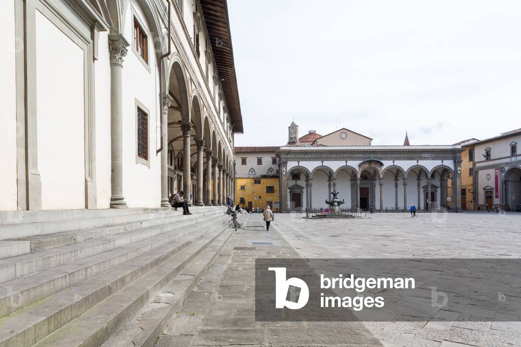 Piazza della Santissima Annunziata, Florence, Italy (photo)
