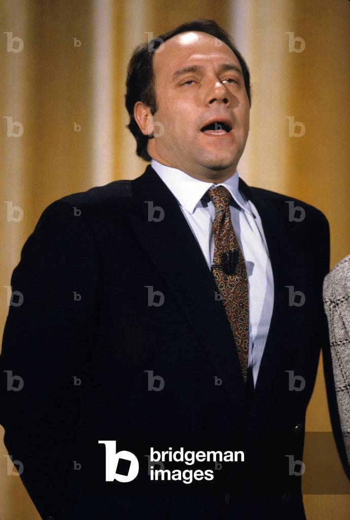 Carlo Verdone in a sketch, Italy, 1988 (photo)