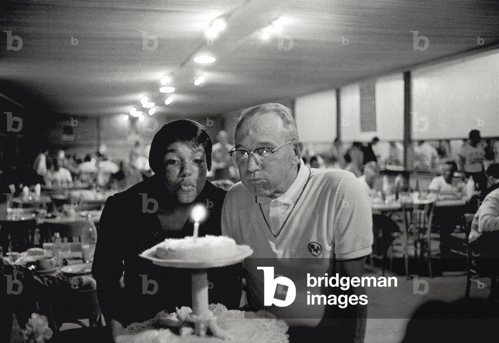 An athlete with a cake, Rome, Italy, 1960