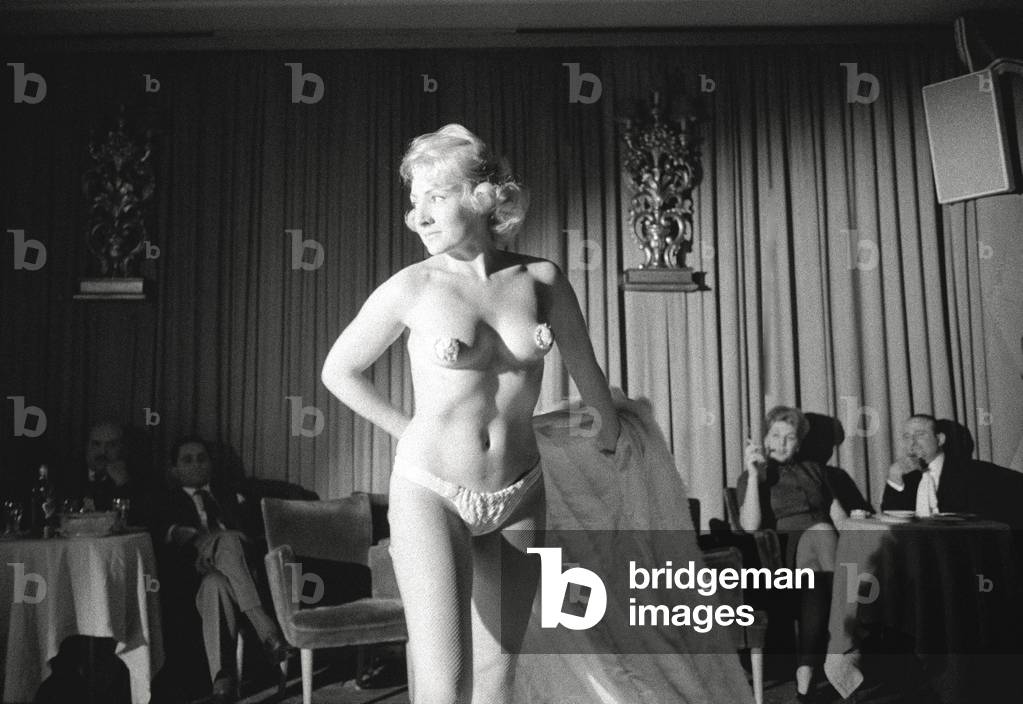 The last part of a striptease