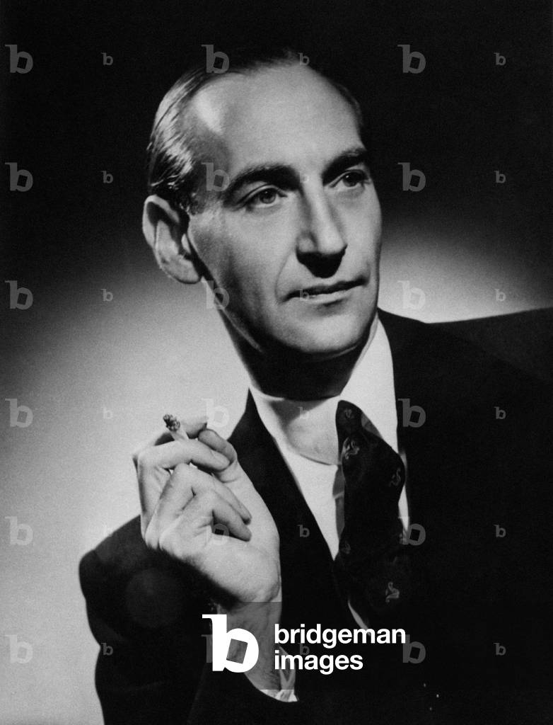 Nigel Balchin smoking