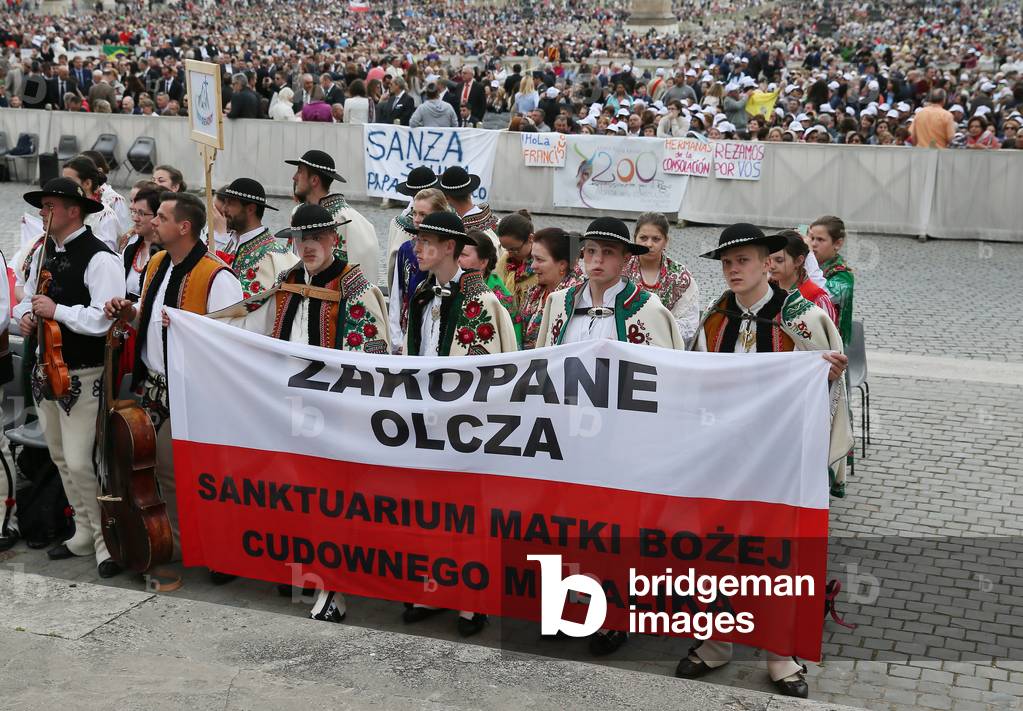 Polish mountaineers, Vatican, 2016 (photo)