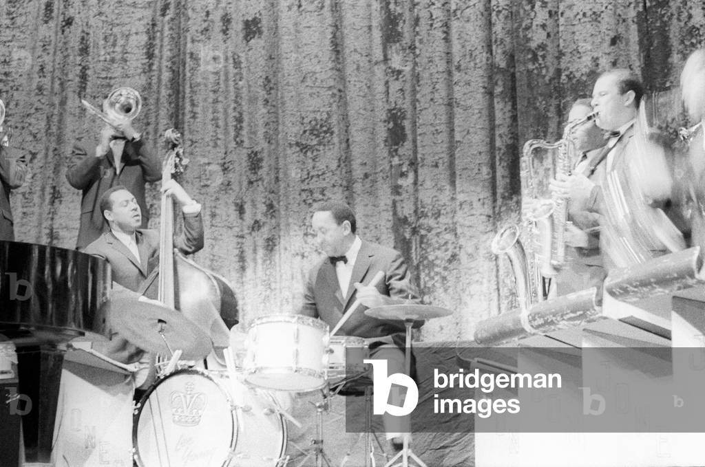 Joe Harris on the drums, Milan, Italy