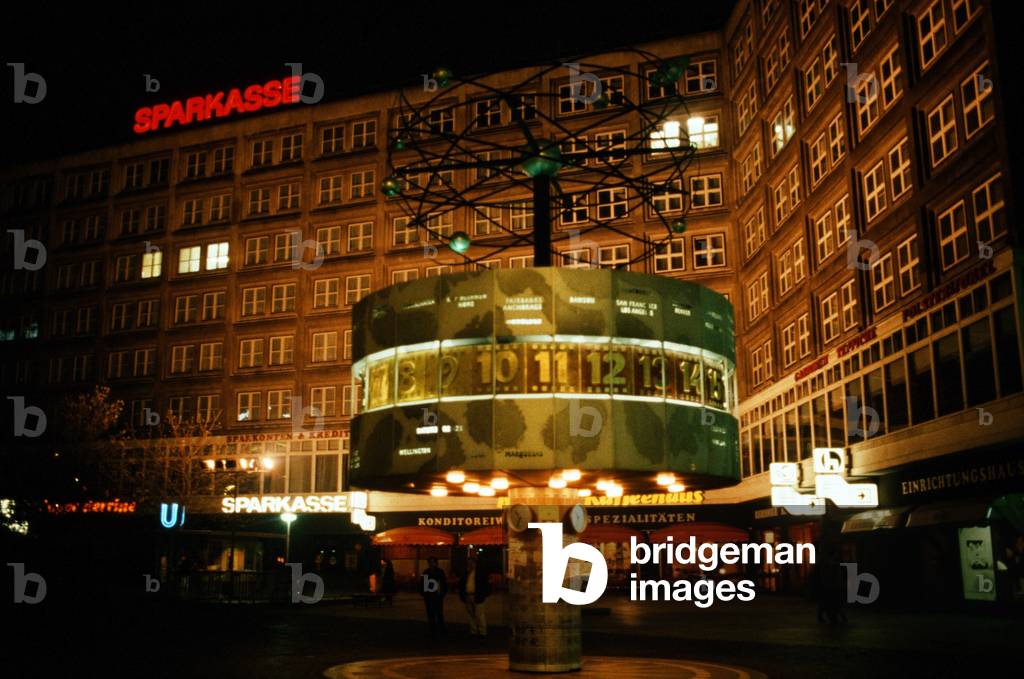 The World Time Clock in Berlin