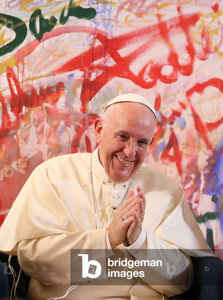 Pope Francis, Italy, 2017 (photo)