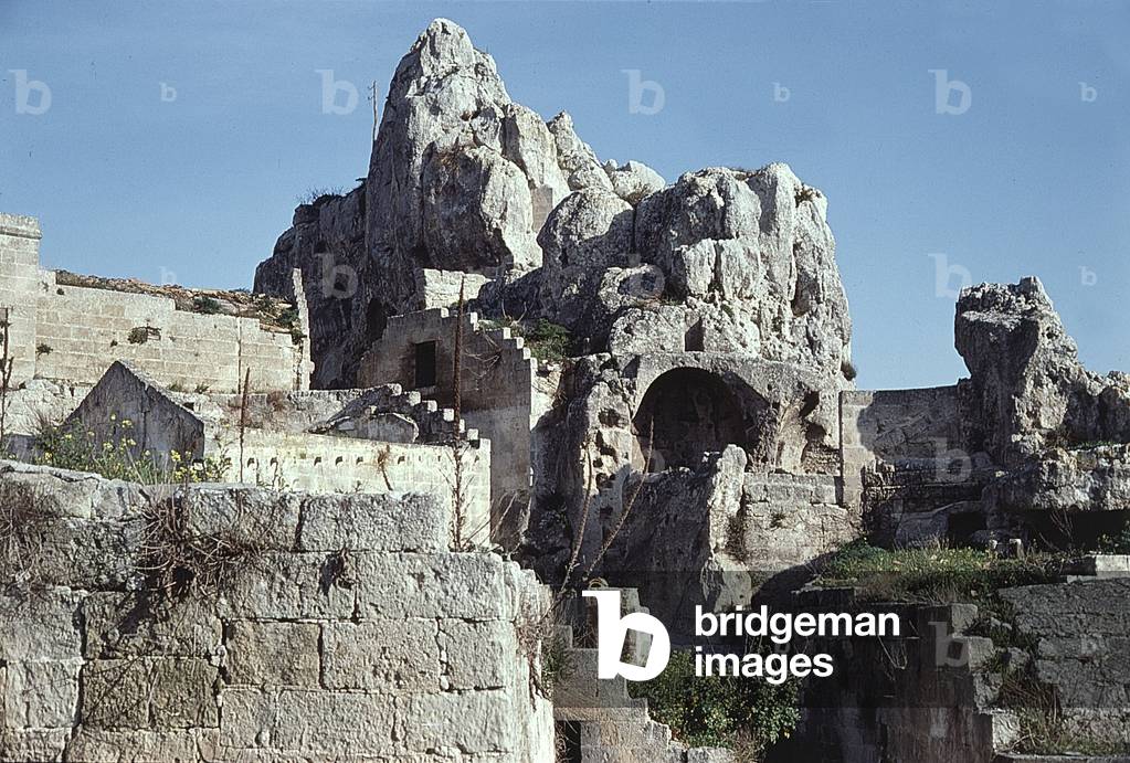 Sasso Caveoso, Italy, 1970 (photo)
