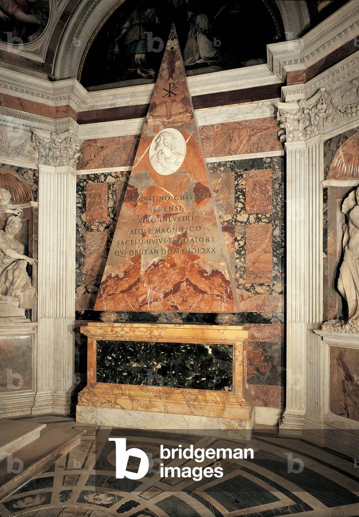 Chigi Chapel in Santa Maria del Popolo in Rome, 1512 - 1520 (polychrome marble)