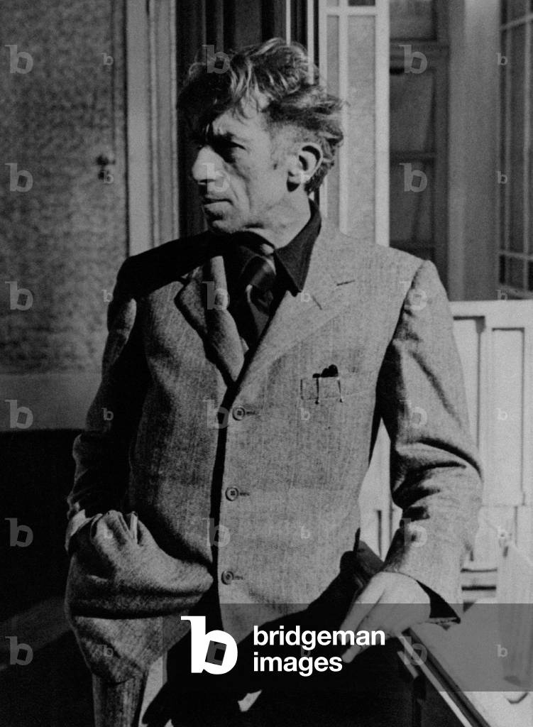 Bruno Barilli with a cigarette