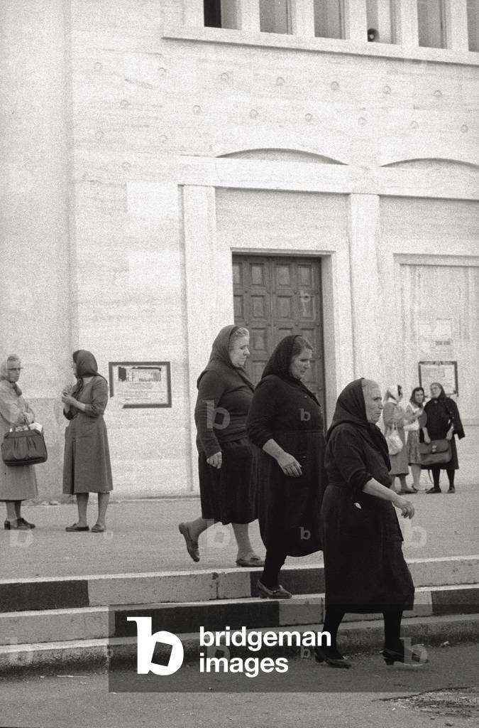 Three women in the street