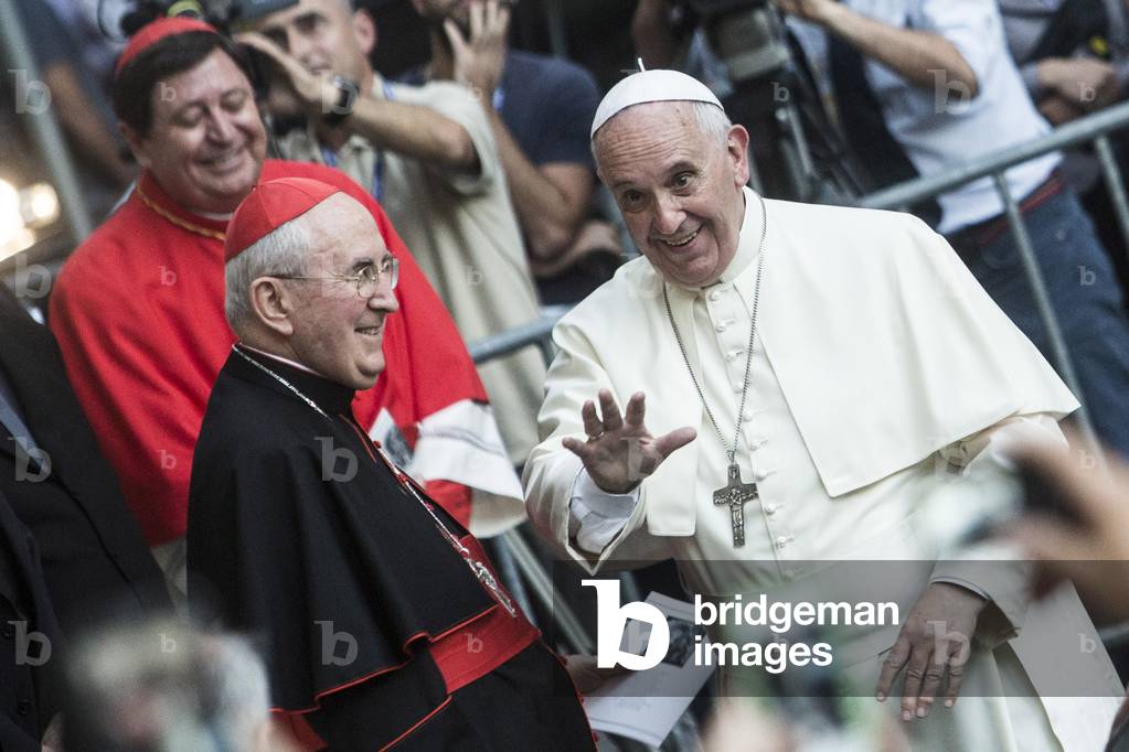 Pope Francis celebrates Bicentennial of the Restoration of the Jesuits, Vatican, 2014 (photo)