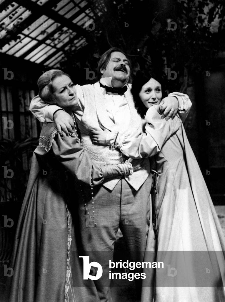 Tino Buazzelli, Gabriella Giacobbe and Nicoletta Languasco in Mercadet l'affarista