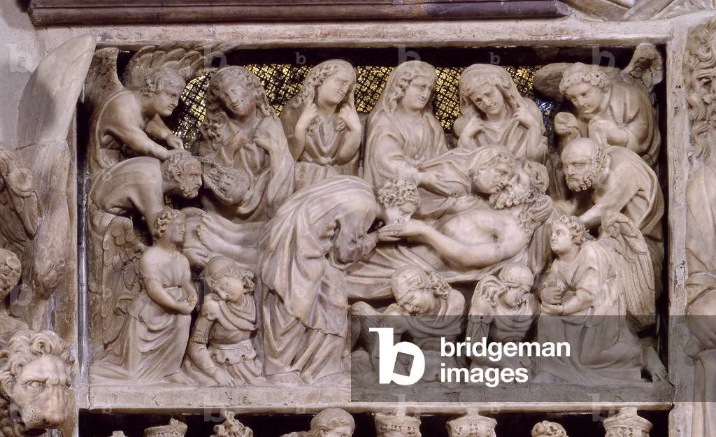 Pulpit with scenes from the Gospel, 1270 (high relief)