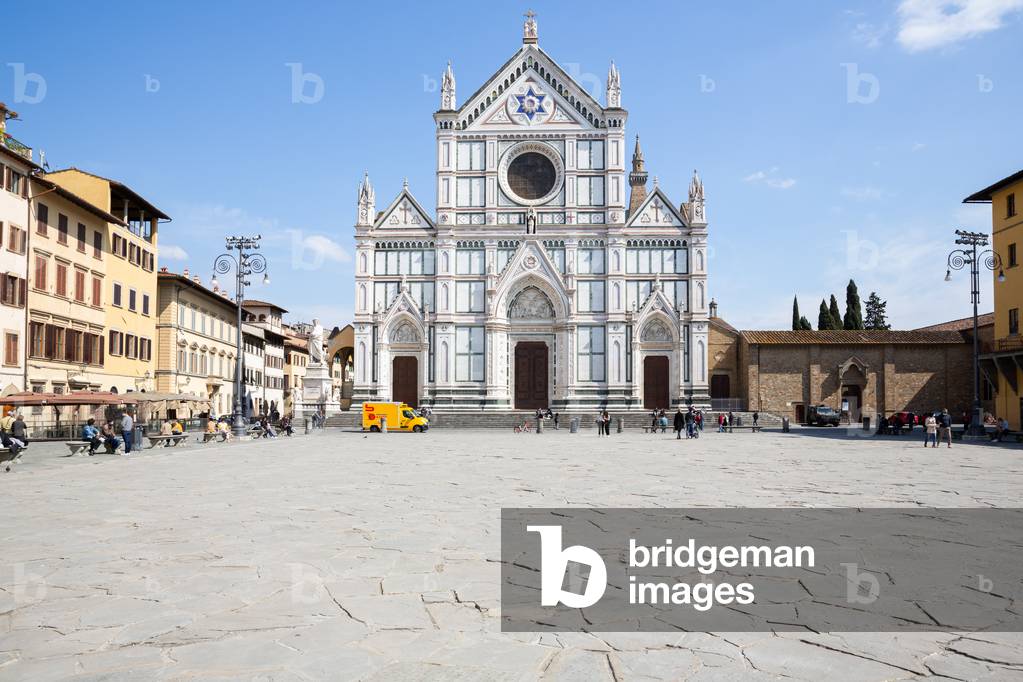Basilica of Santa Croce, Florence, Italy (photo)