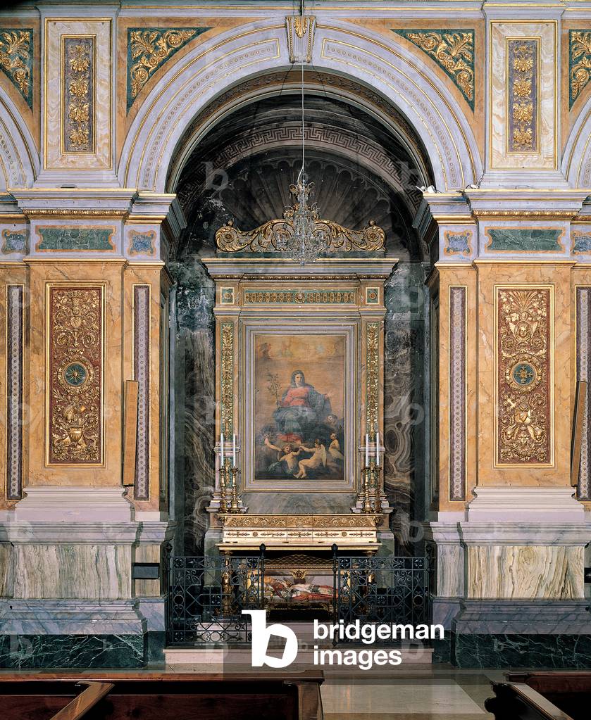Wood chancel, 1900 (wood ivory inlaid)