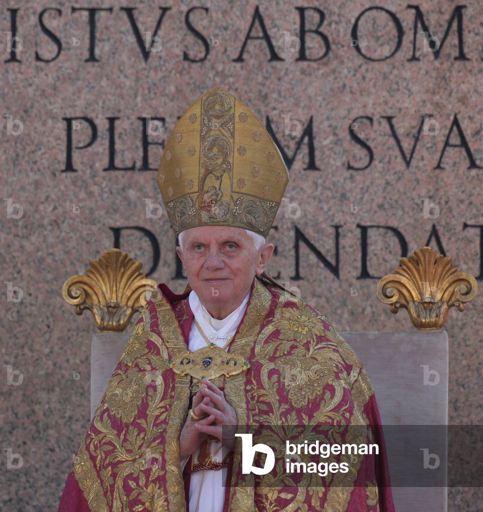 Pope Benedict XVI, Vatican City, Vatican City State, 2011 (photo)