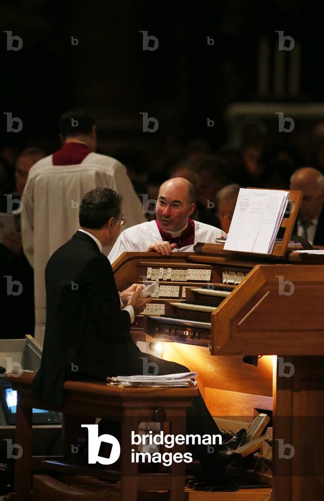 News story: the backstage of Vatican City, Vatican, 2010 (photo)