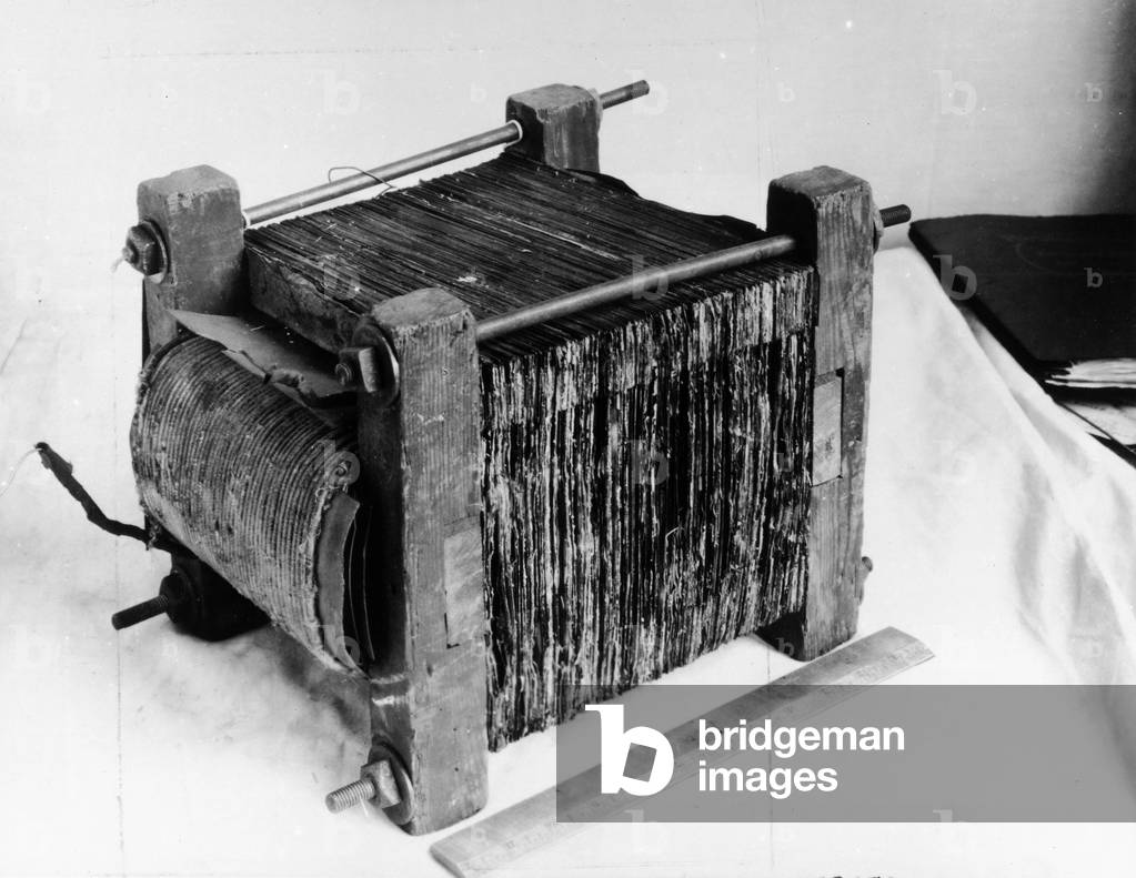 The first A.C. transformer