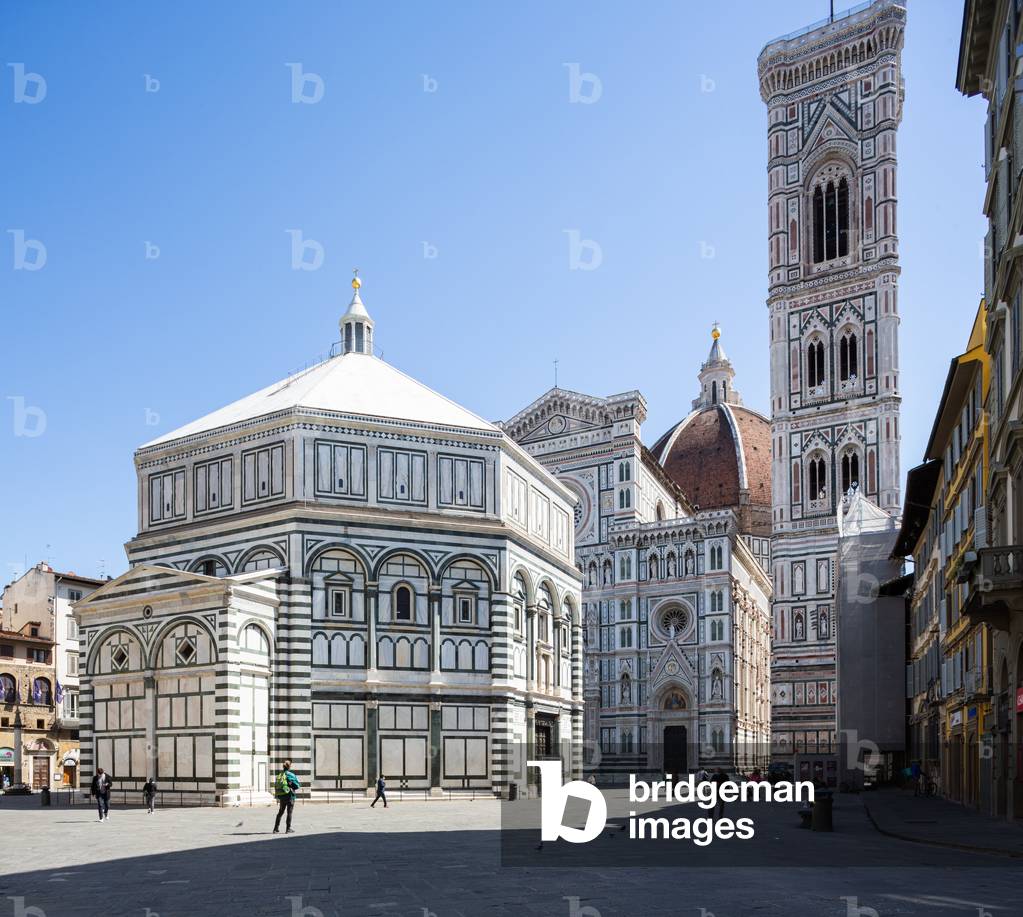 Piazza San Giovanni, Florence, Italy (photo)