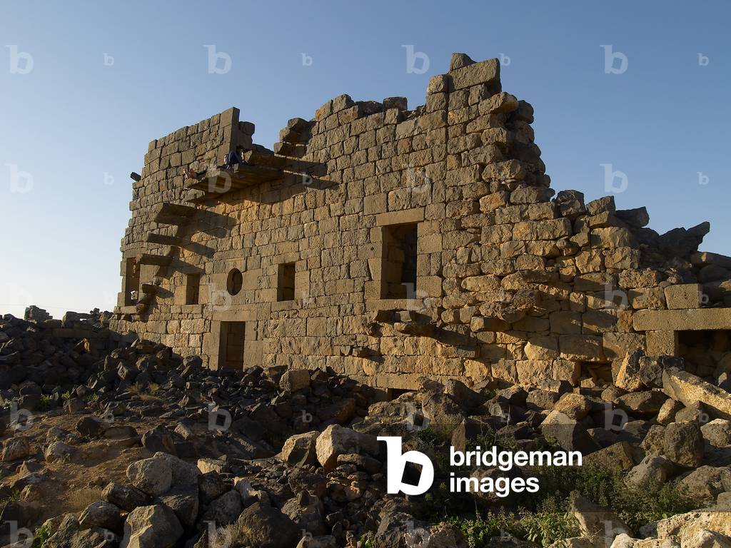 3rd House at Umm el-Jimal, 5th-6th Century A.D., stone building