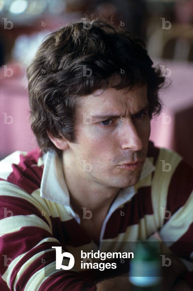 Portrait of Tony Banks of Genesis