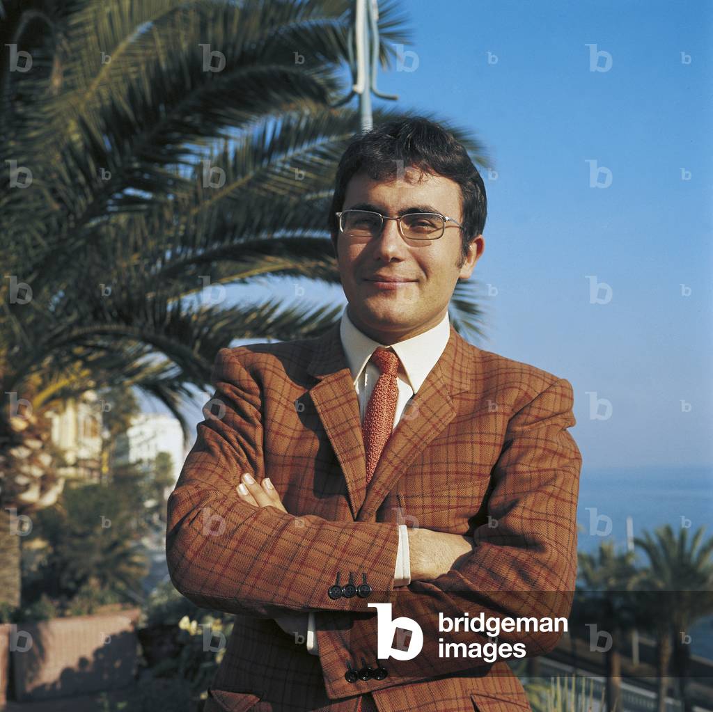 Portrait of Al Bano during the Sanremo Music Festival