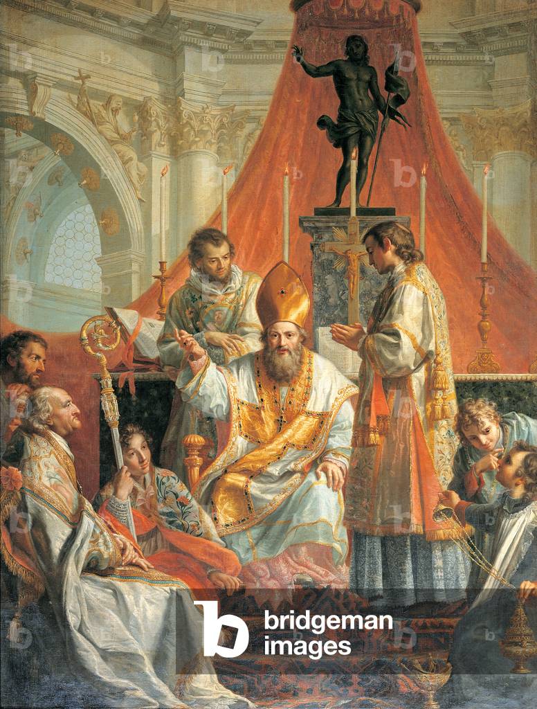 Sermon of St Liborius (canvas)