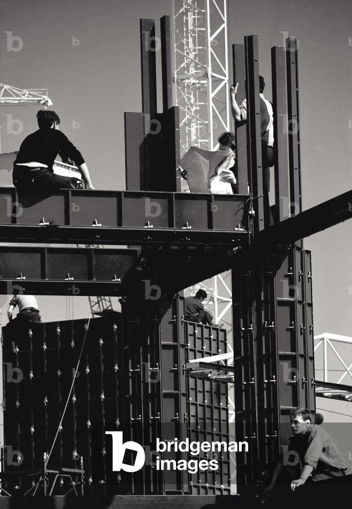 Workers having a rest