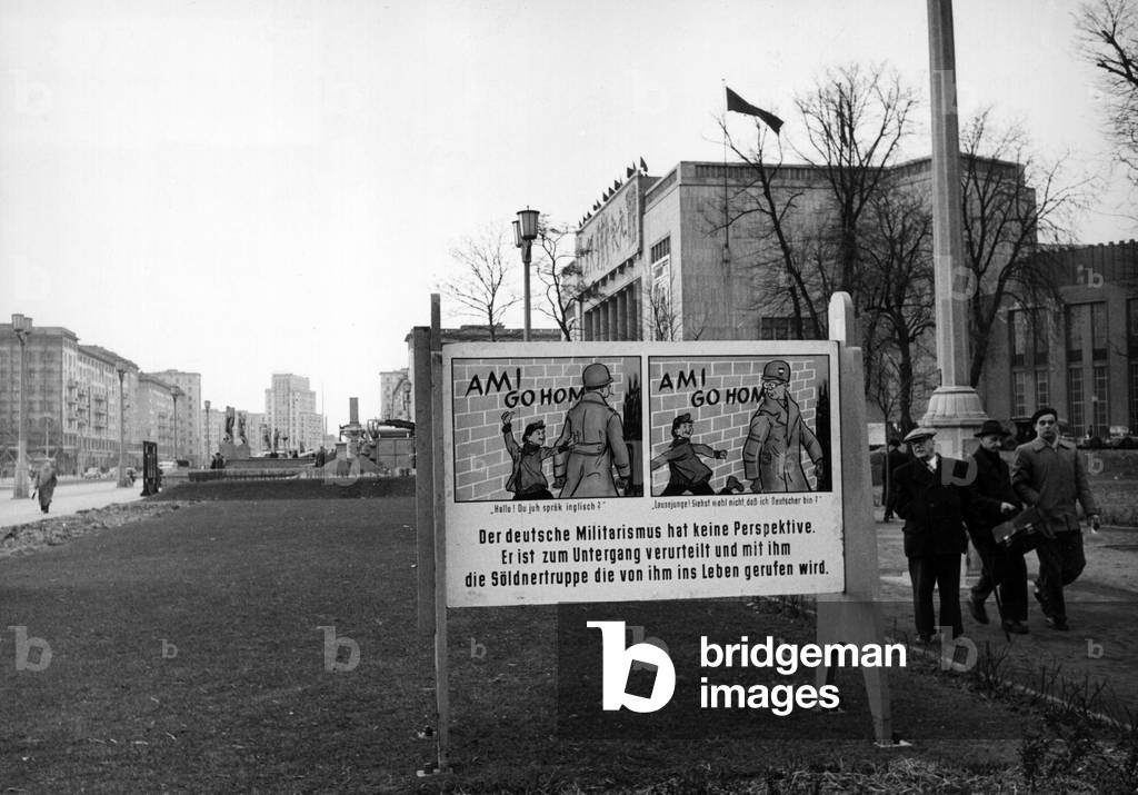 Anti-American propaganda in Berlin