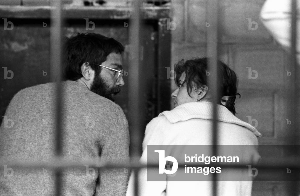 Maurice Bignami and Maria Teresa Conti, activists of Prima Linea on trial