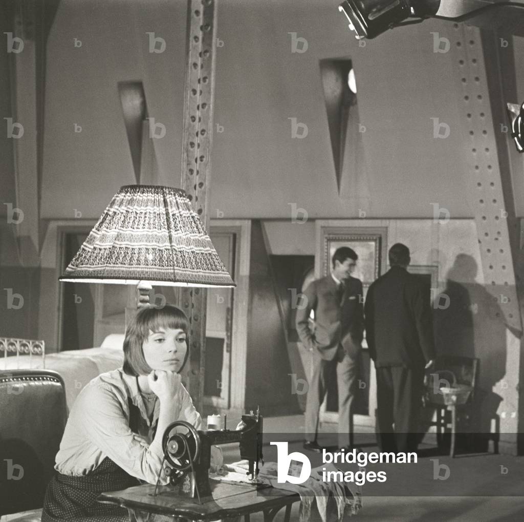 Elsa Martinelli in The Trial, Italy, 1962 (b/w photo)