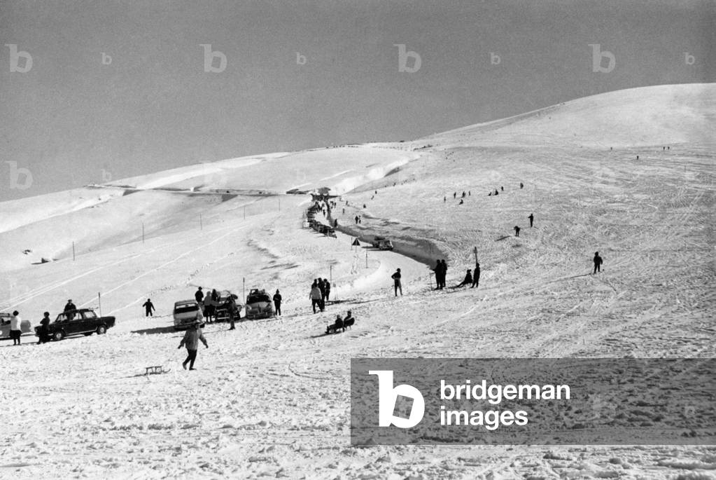 Fun on the snow, Pennapiedimonte, Italy