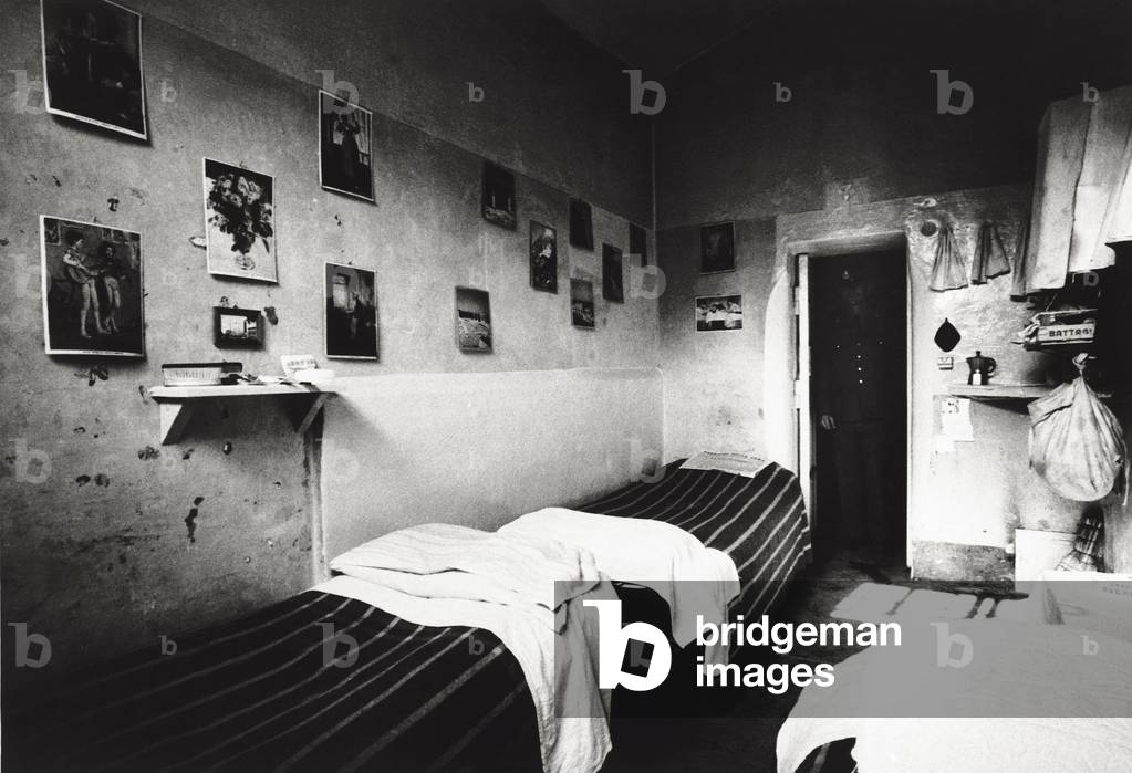 Prison of San Vittore, 1967 (b/w photo)