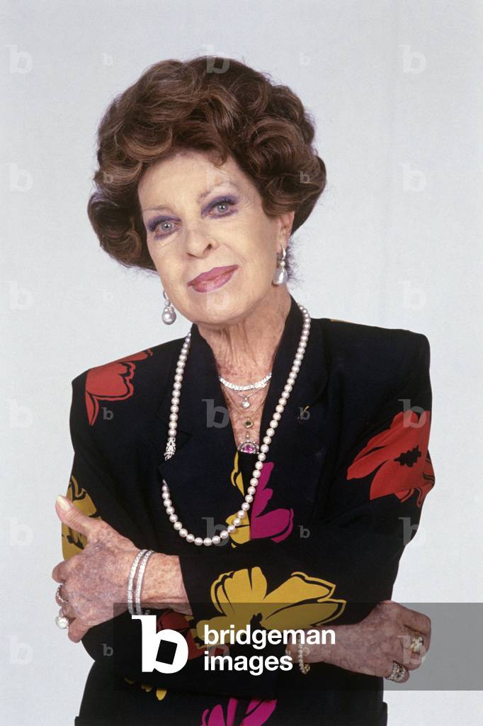 Half-length portrait of Silvana Pampanini